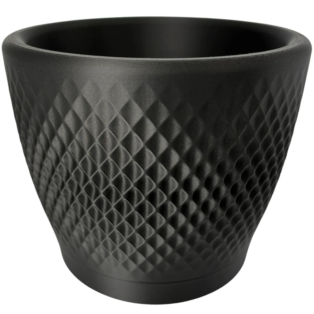 Facet 植木鉢 ブラック